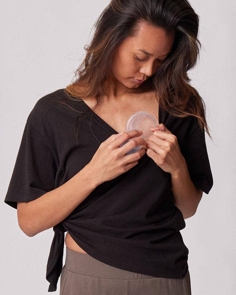 Everywhere V-Neck Tee - Black