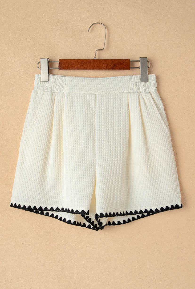 Waffle Knit Shorts