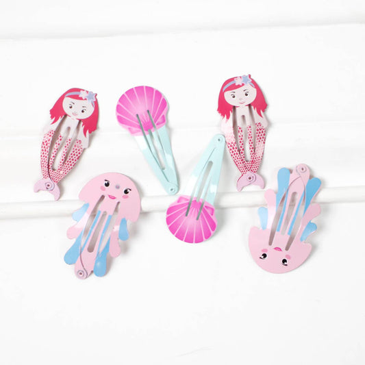 Hair Clips - Mermaid Love: Hair Clips - Mermaid Love