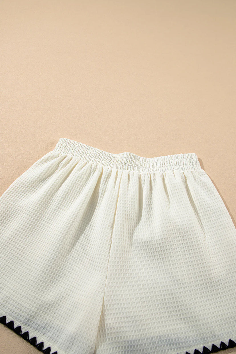 Waffle Knit Shorts