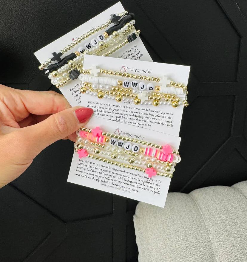 WWJD Bracelet Set