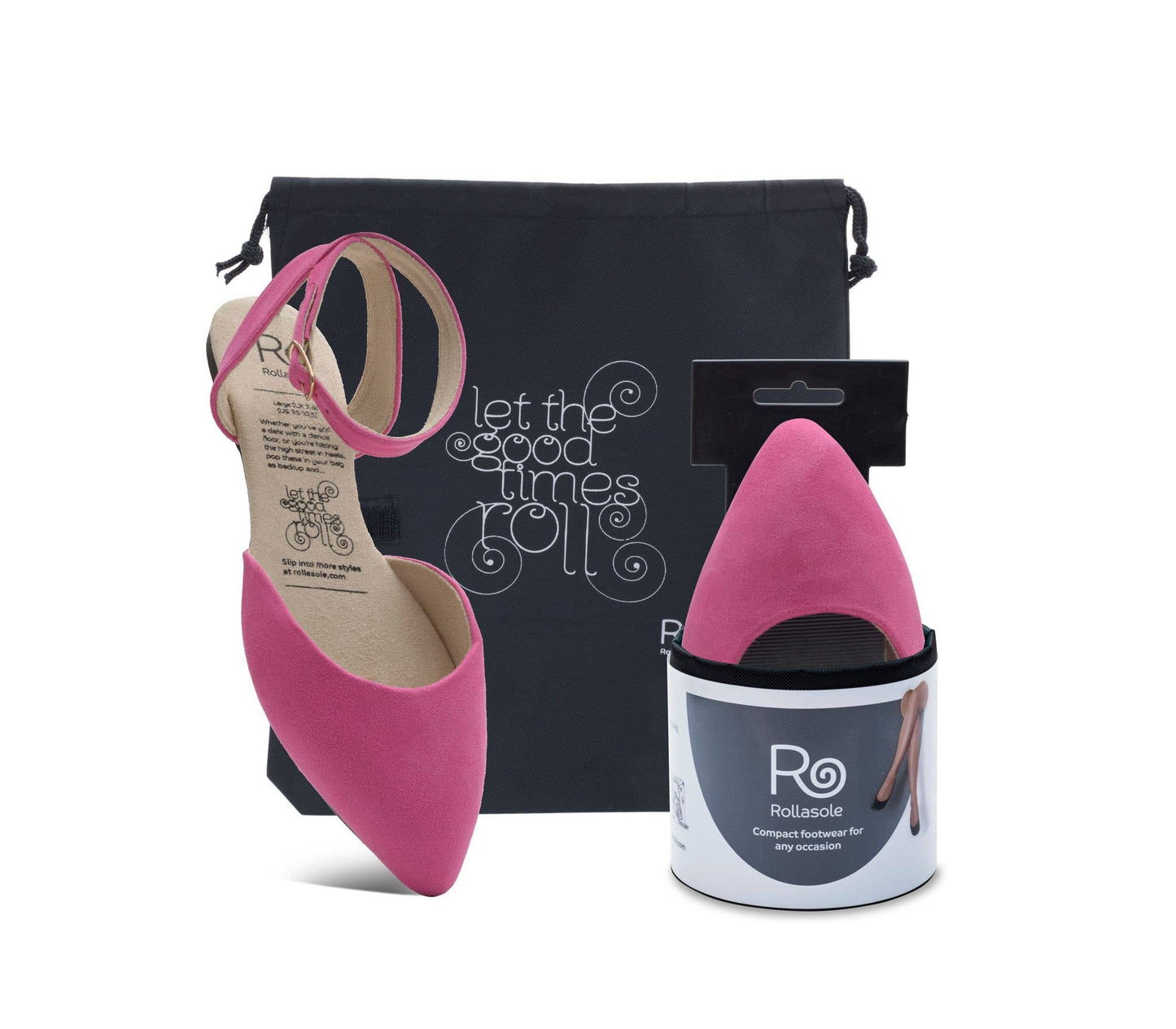 Pink Crush Packable Shoes