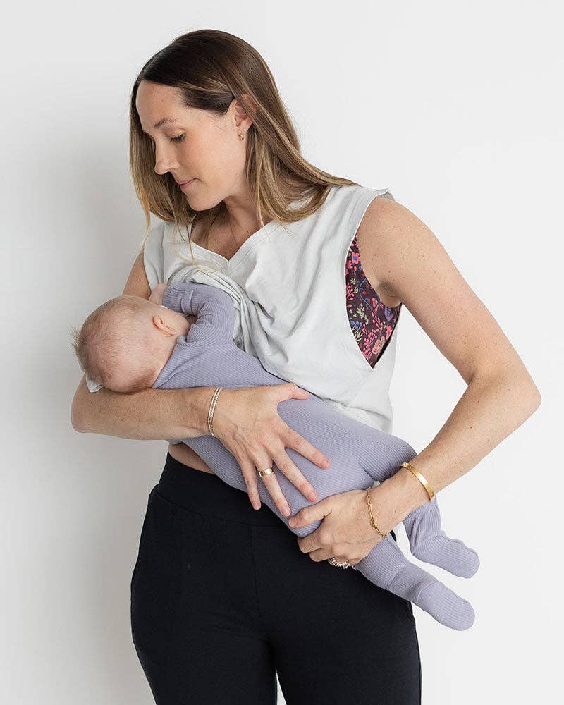 Oversized Every Day, Every Way Nursing & Maternity Tank Top