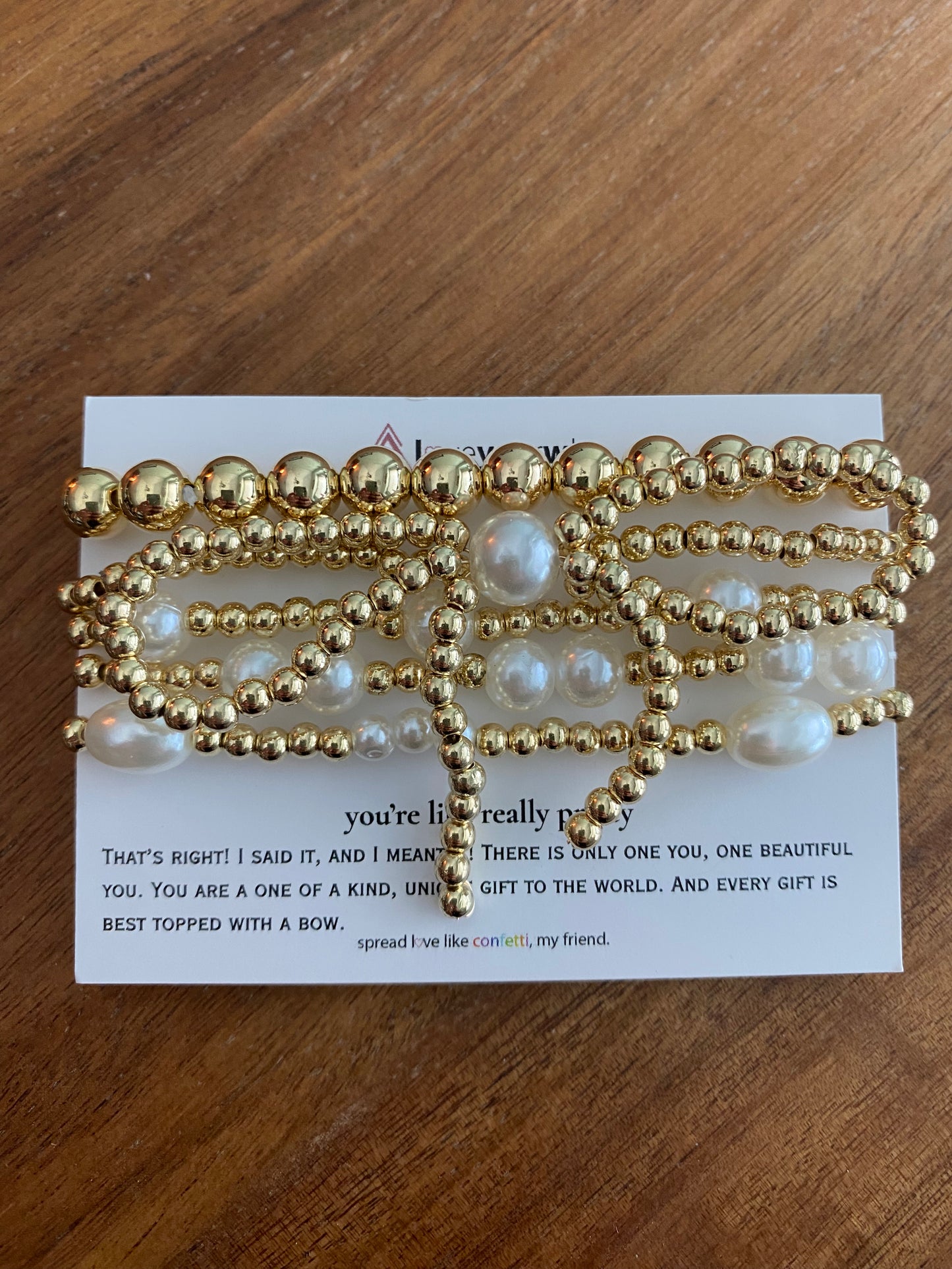 You’re Like Really Pretty Bracelet Set